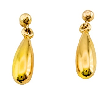 9ct Gold 1g Drop Earrings